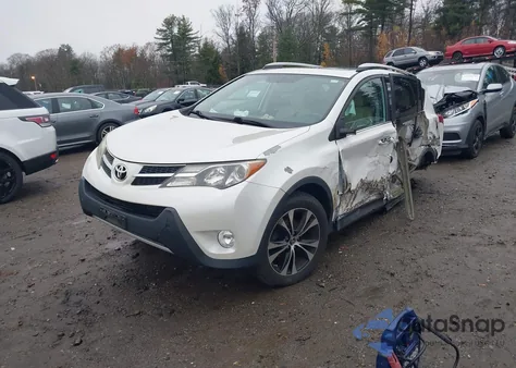 2015 Toyota Rav4 Limited из США, поврежденный, VIN 2T3DFREV6FW377025